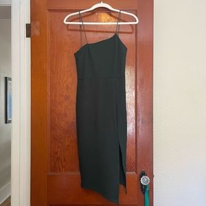 Beginning Boutique forest green midi dress